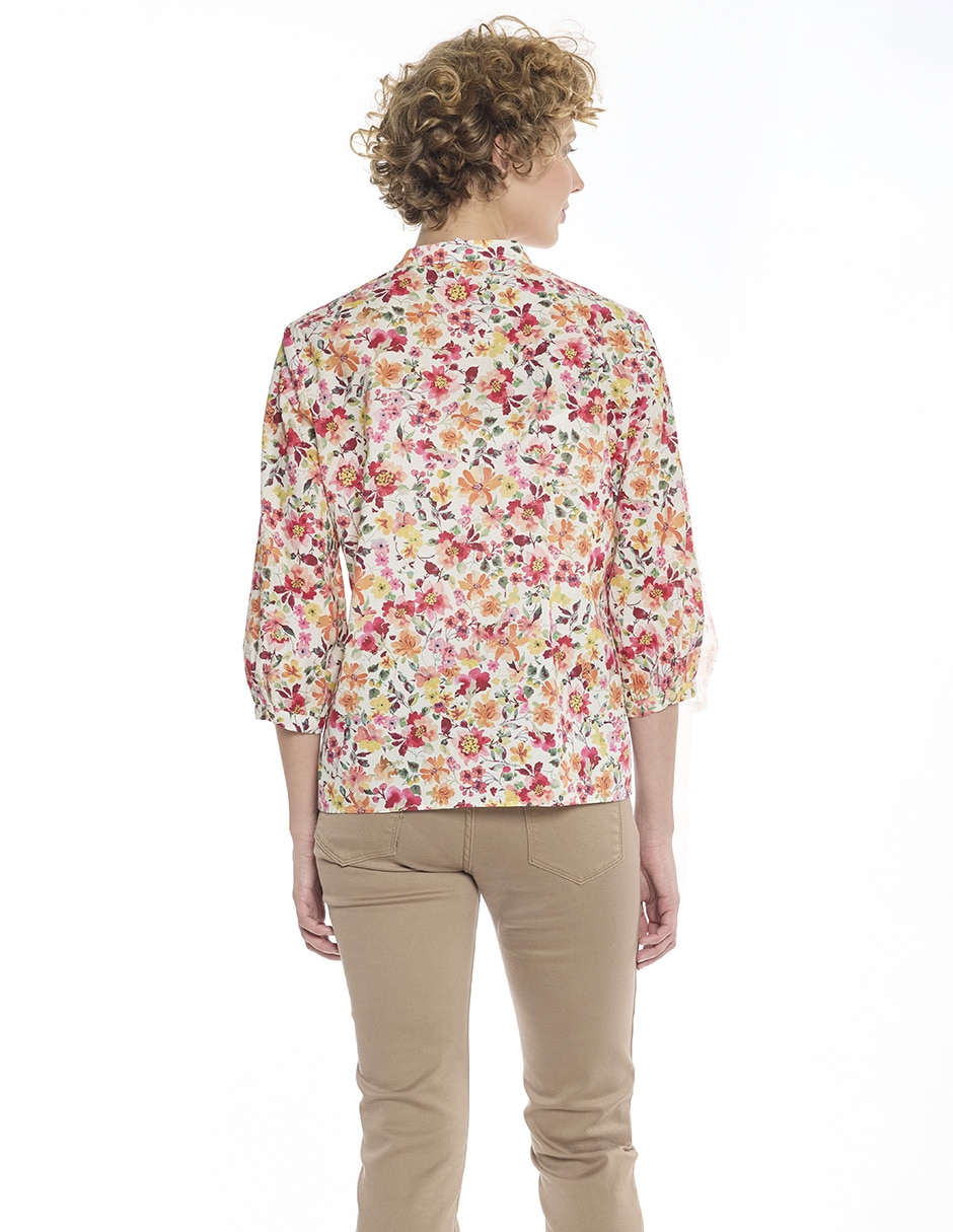 Blusa Reina manga 3/4 para mujer 3