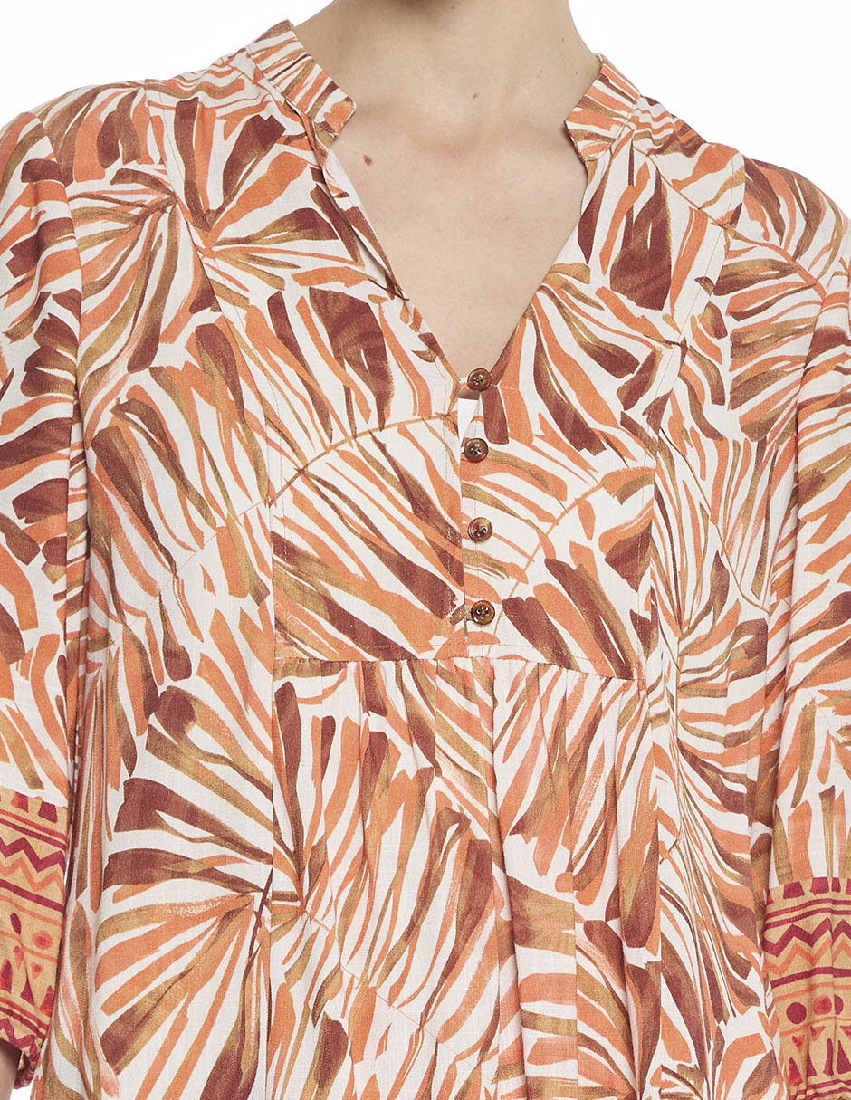 Blusa manga 3/4 para mujer 5