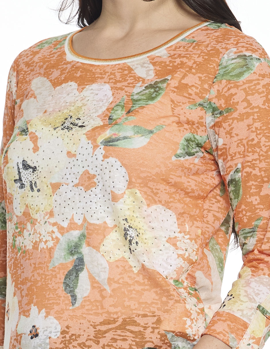 Blusa manga 3/4 para mujer 5
