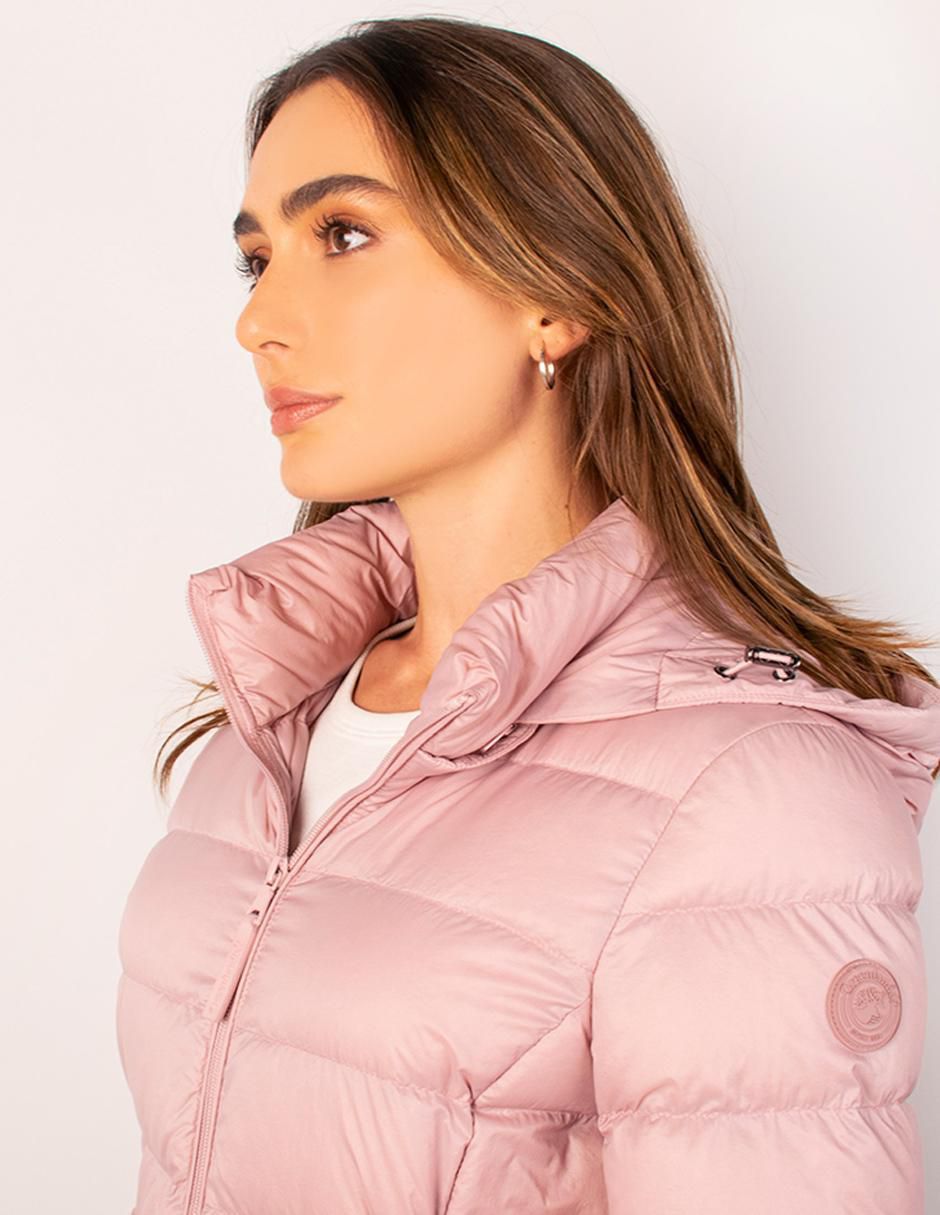 "chamarra" capitonada greenlander no impermeable "de" poliéster "para mujer"