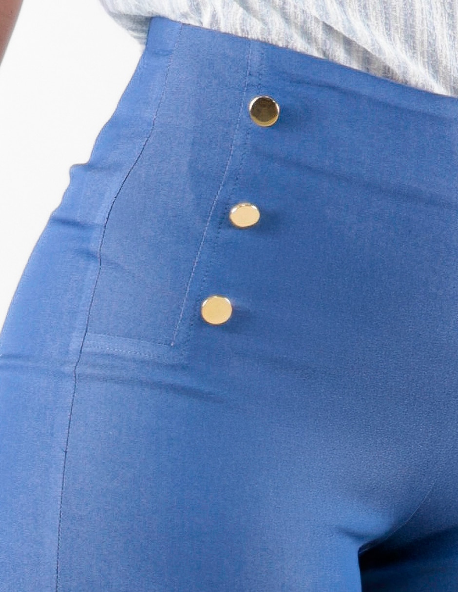 Pantalón capri regular para mujer 4