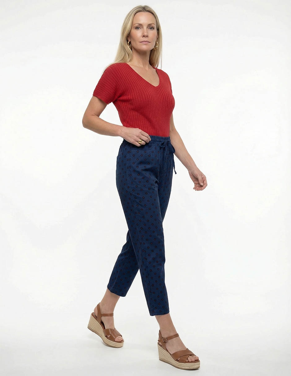 Pantalón relaxed regular para mujer 4