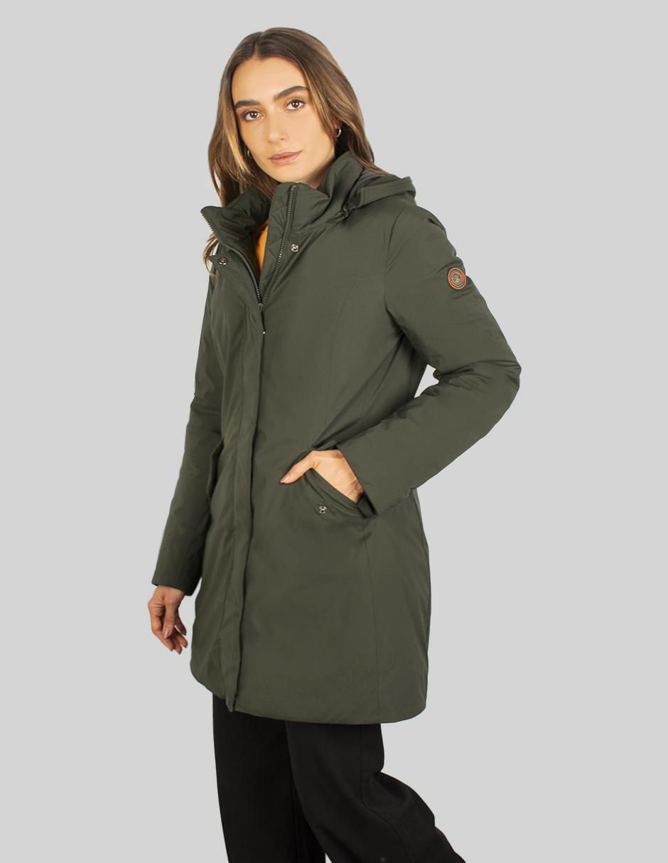 "chamarra" parka greenlander sin familia o colección no impermeable "de" poliéster "para mujer"