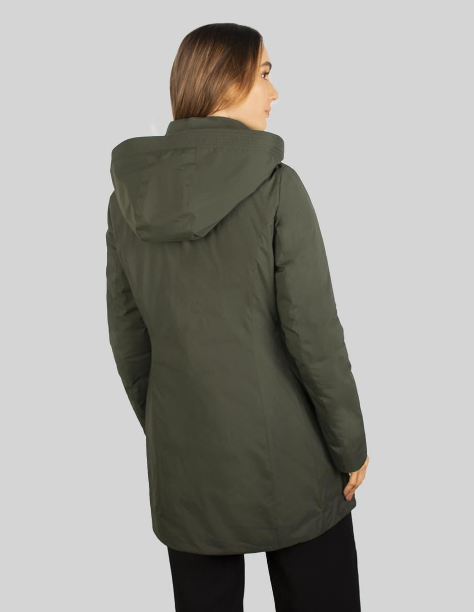 "chamarra" parka greenlander sin familia o colección no impermeable "de" poliéster "para mujer"