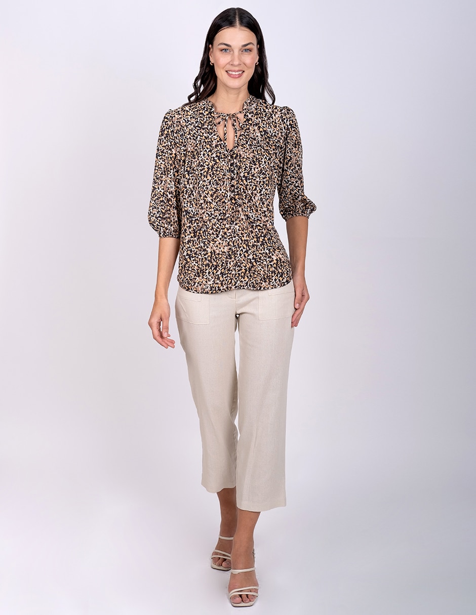 Blusa manga 3/4 para mujer 2