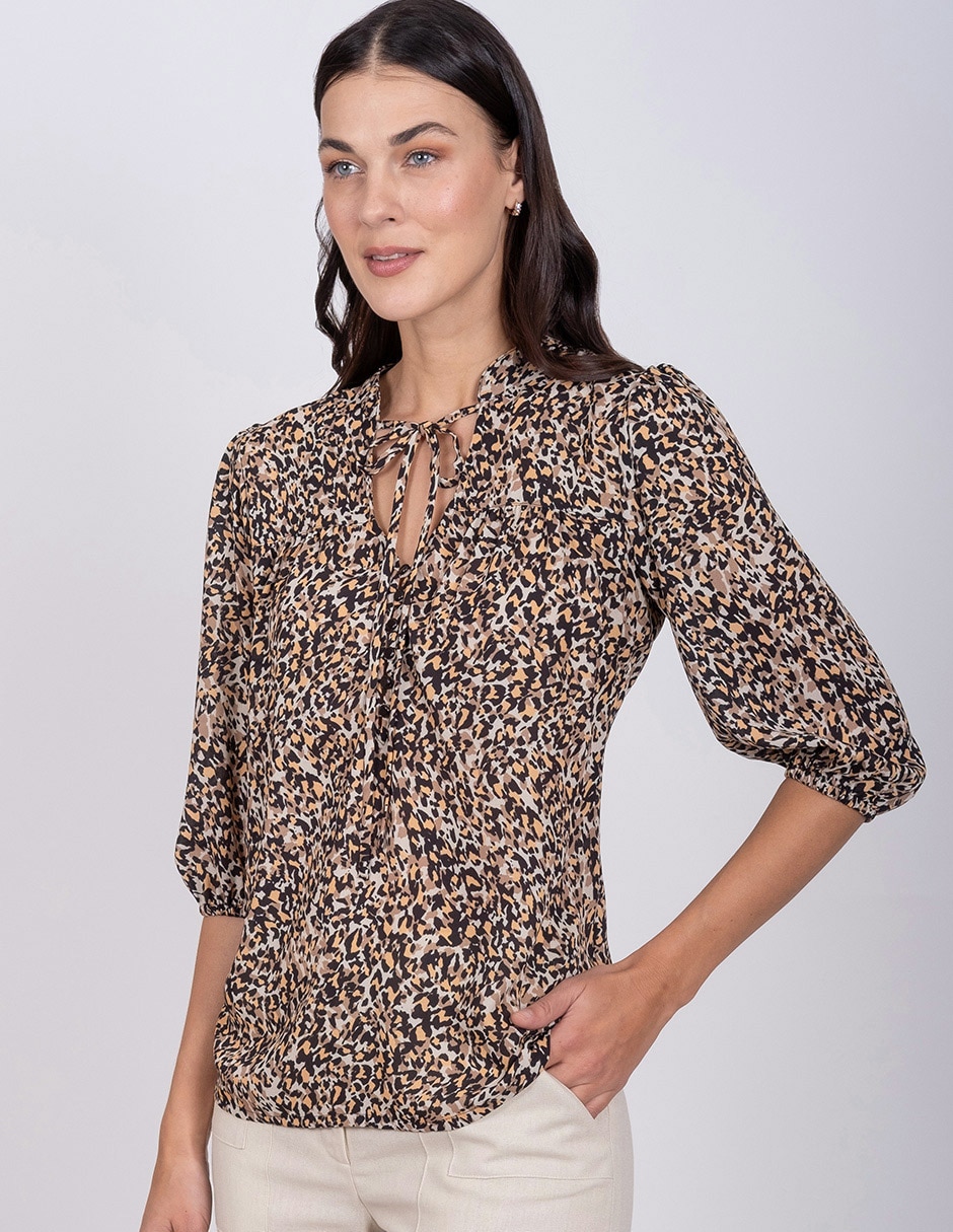 Blusa manga 3/4 para mujer 3
