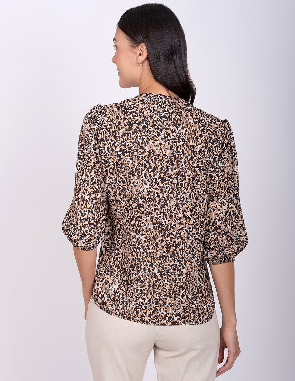 Blusa manga 3/4 para mujer 4