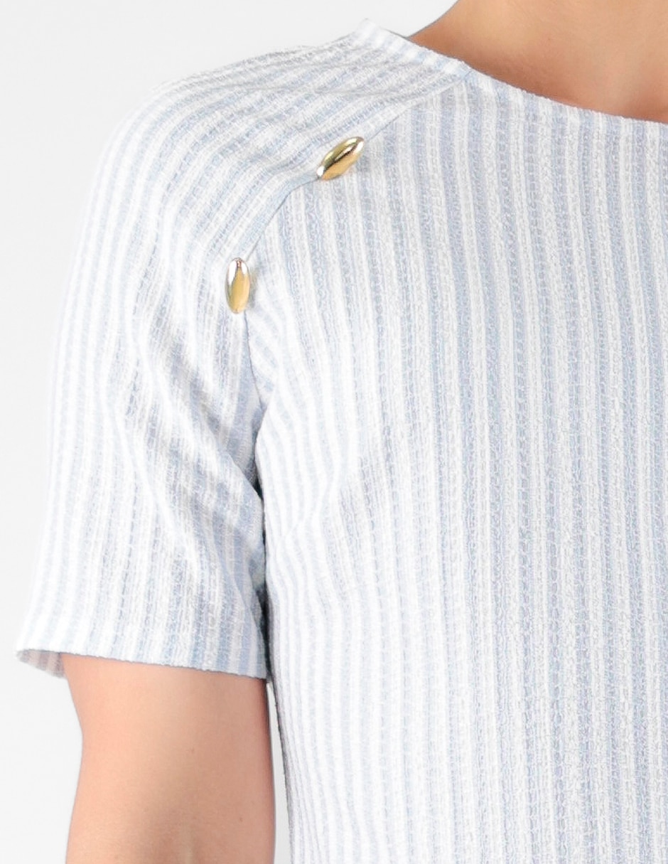 Blusa manga corta para mujer 4