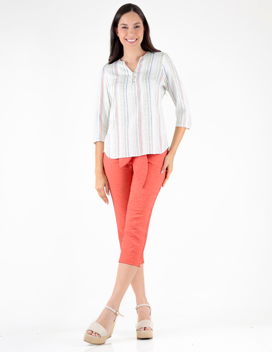 Blusa manga 3/4 para mujer 3