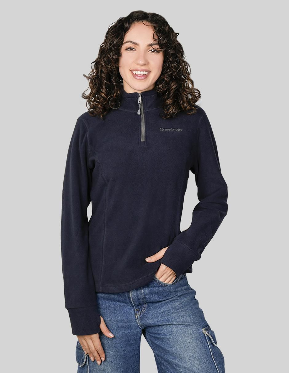 Sudadera con abertura para mujer