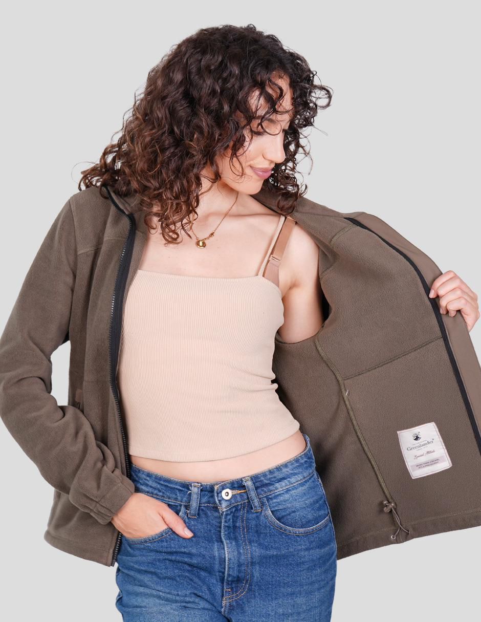 Sudadera con bolsillos Greenlander para mujer