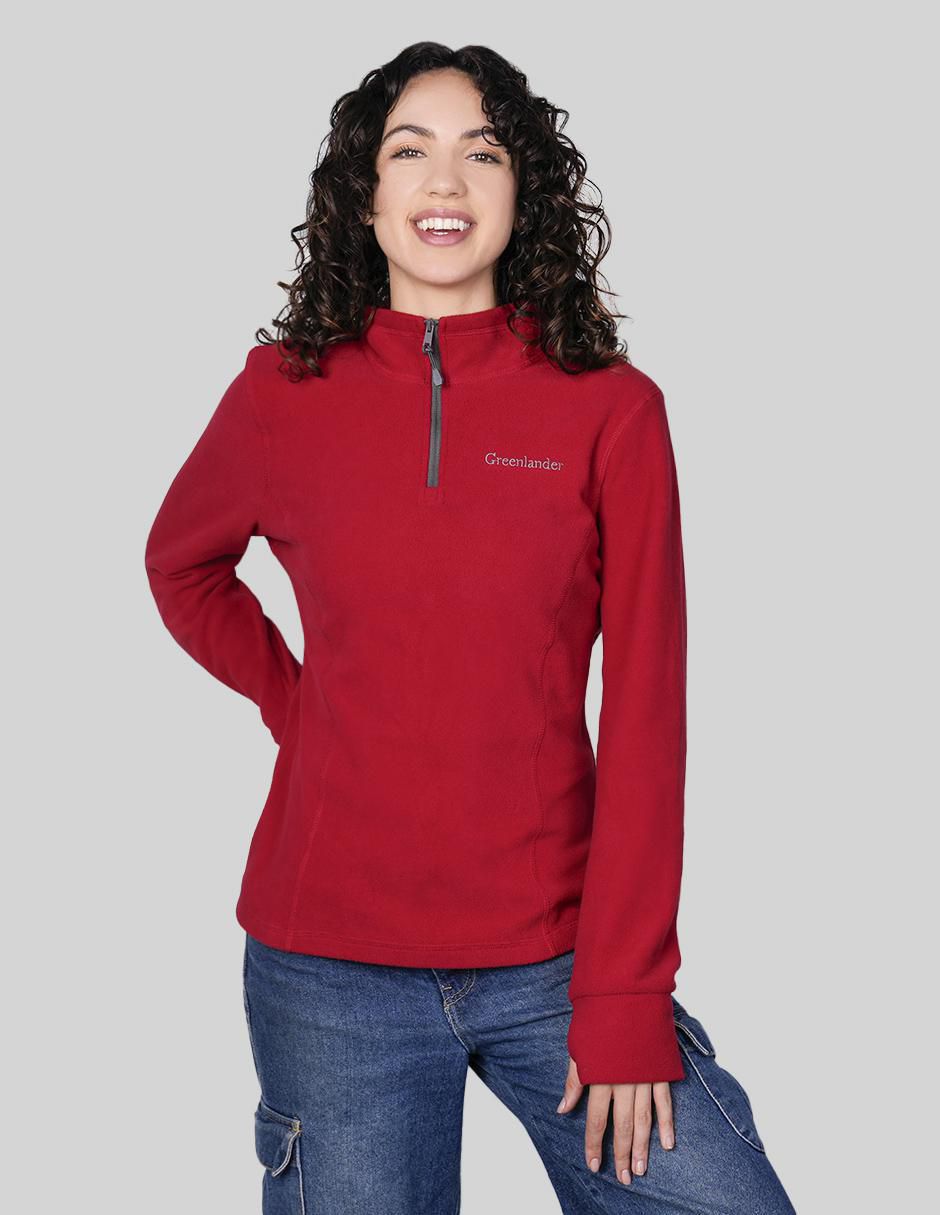 Sudadera con abertura Greenlander para mujer
