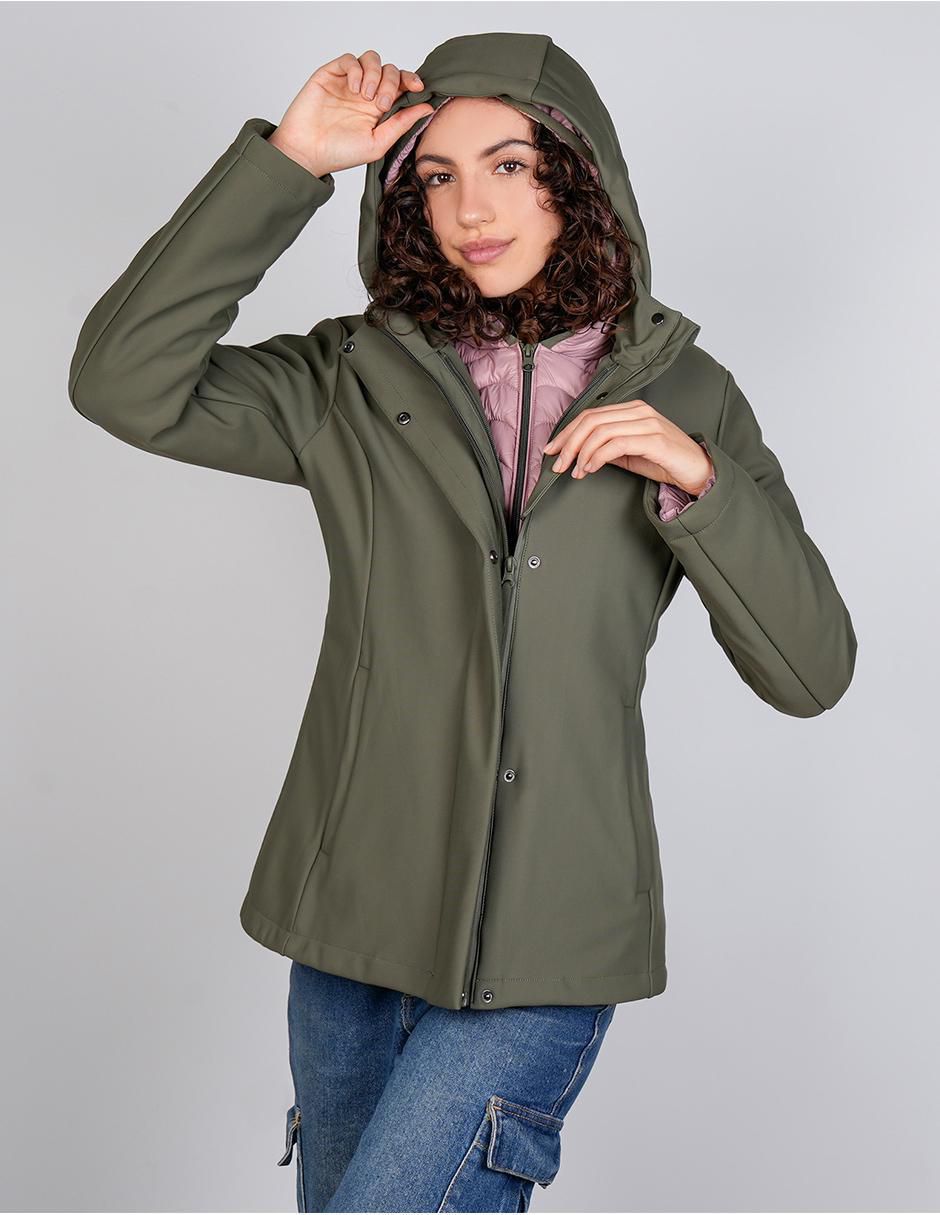 "chamarra" acolchada greenlander sin familia o colección no impermeable "de" poliéster "para mujer"