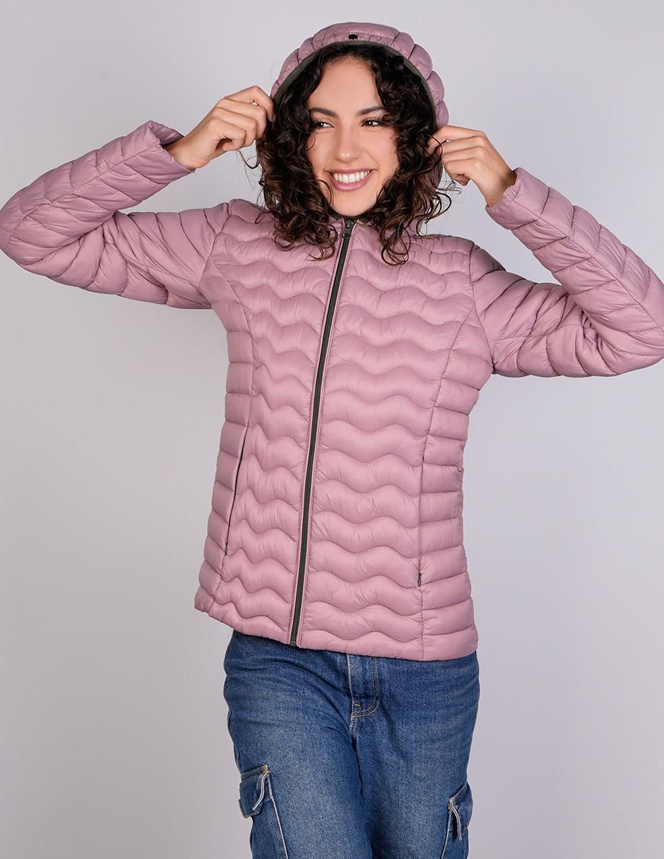 "chamarra" acolchada greenlander sin familia o colección no impermeable "de" poliéster "para mujer"