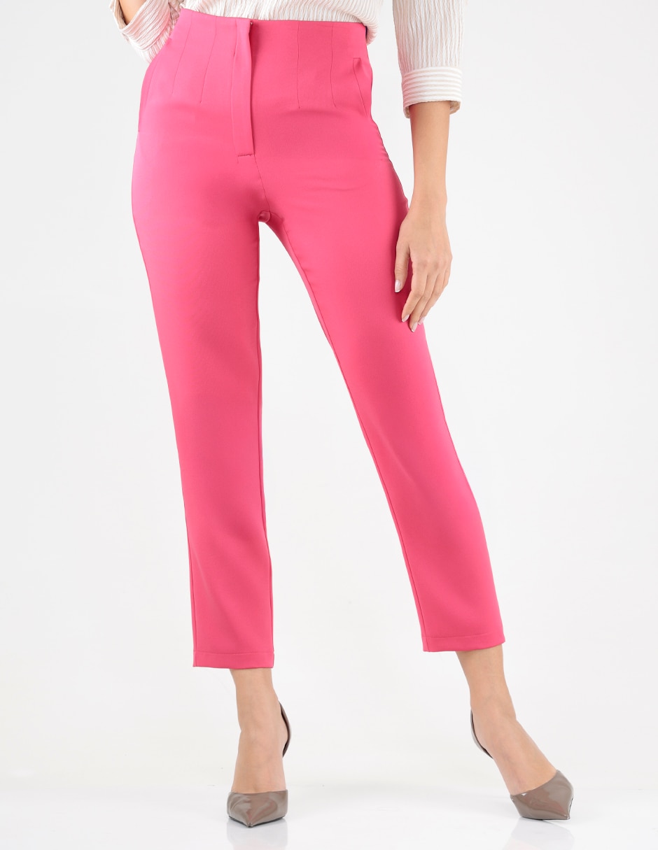 Pantalón de vestir regular para mujer