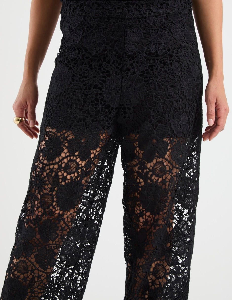 Pantalón relaxed straight para mujer 4