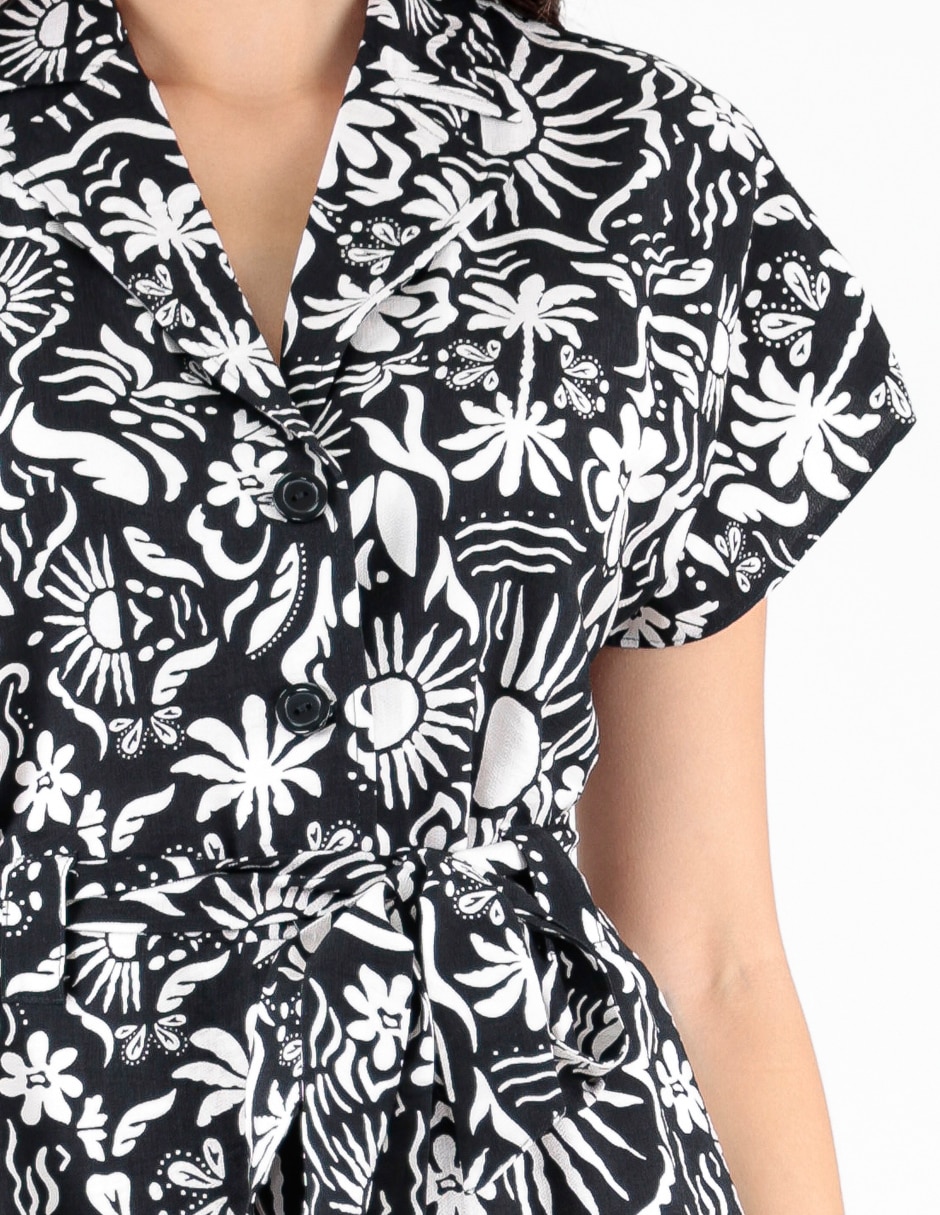 Vestido a la rodilla casual para mujer 4
