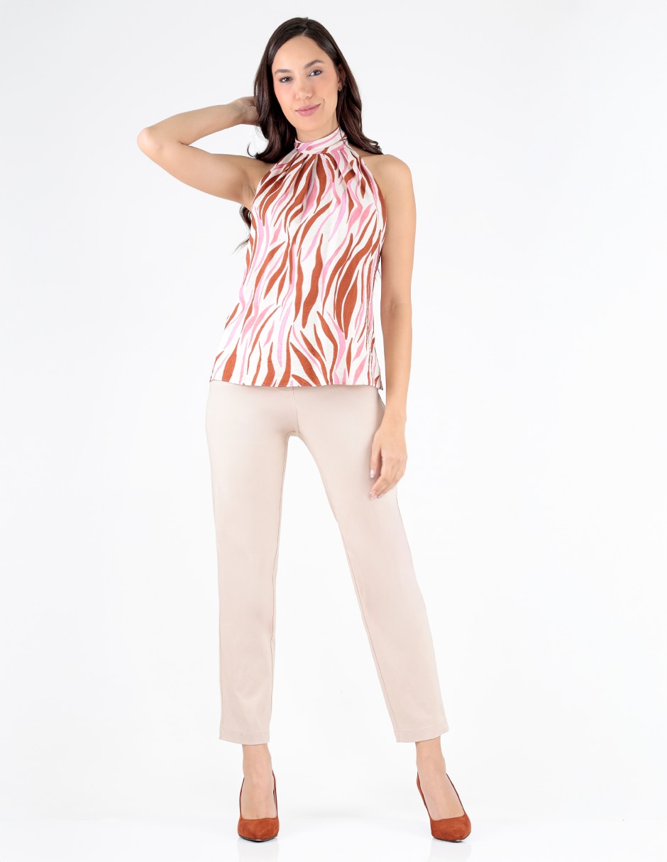 Blusa sin manga para mujer 3