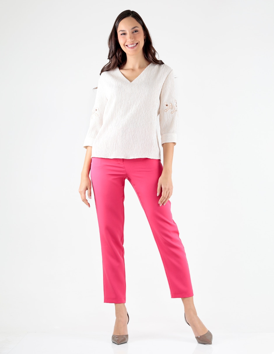 Blusa manga 3/4 para mujer 3
