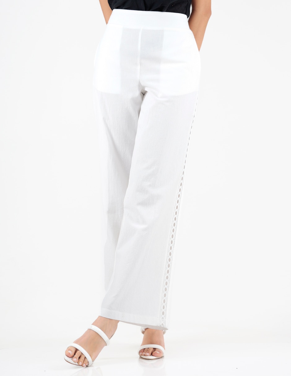 Pantalón regular para mujer
