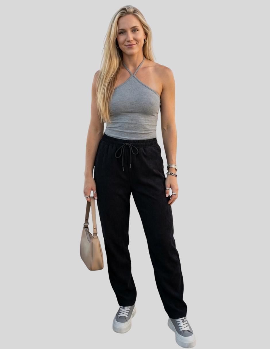 Pantalón jogger amplio para mujer 3