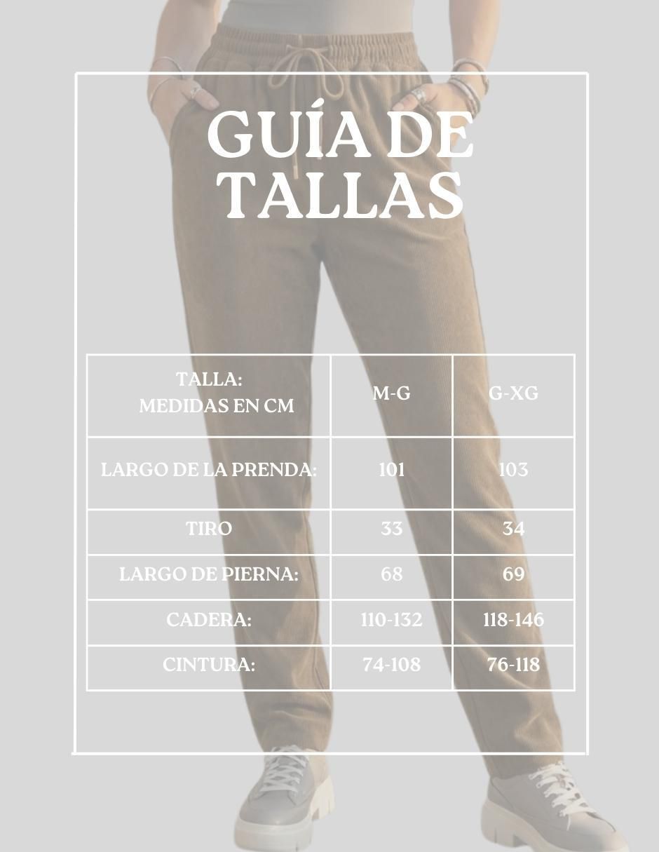 Pantalón jogger amplio para mujer 8