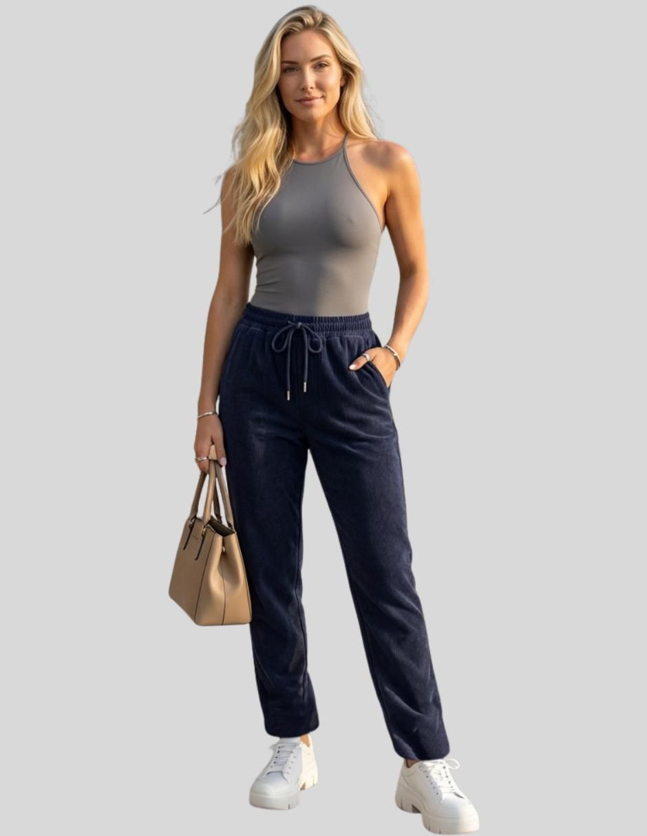 Pantalón jogger amplio para mujer 2