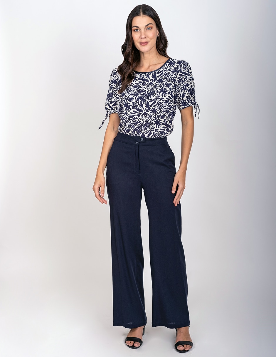 Pantalón straight para mujer 2