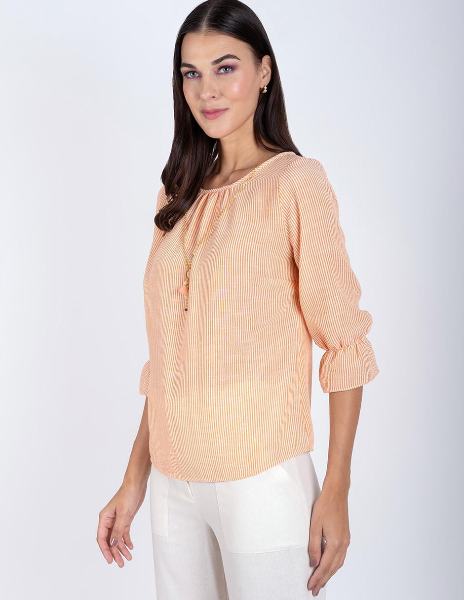 Blusa manga 3/4 para mujer 3