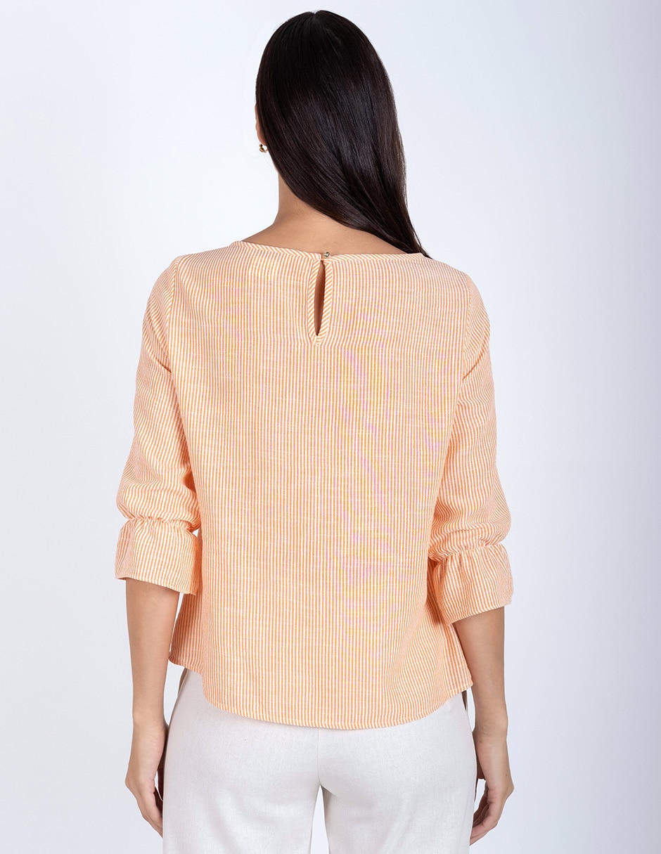 Blusa manga 3/4 para mujer 4