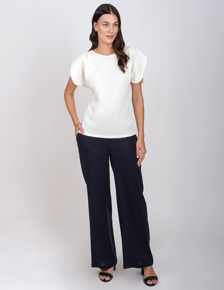 Blusa manga corta para mujer 2