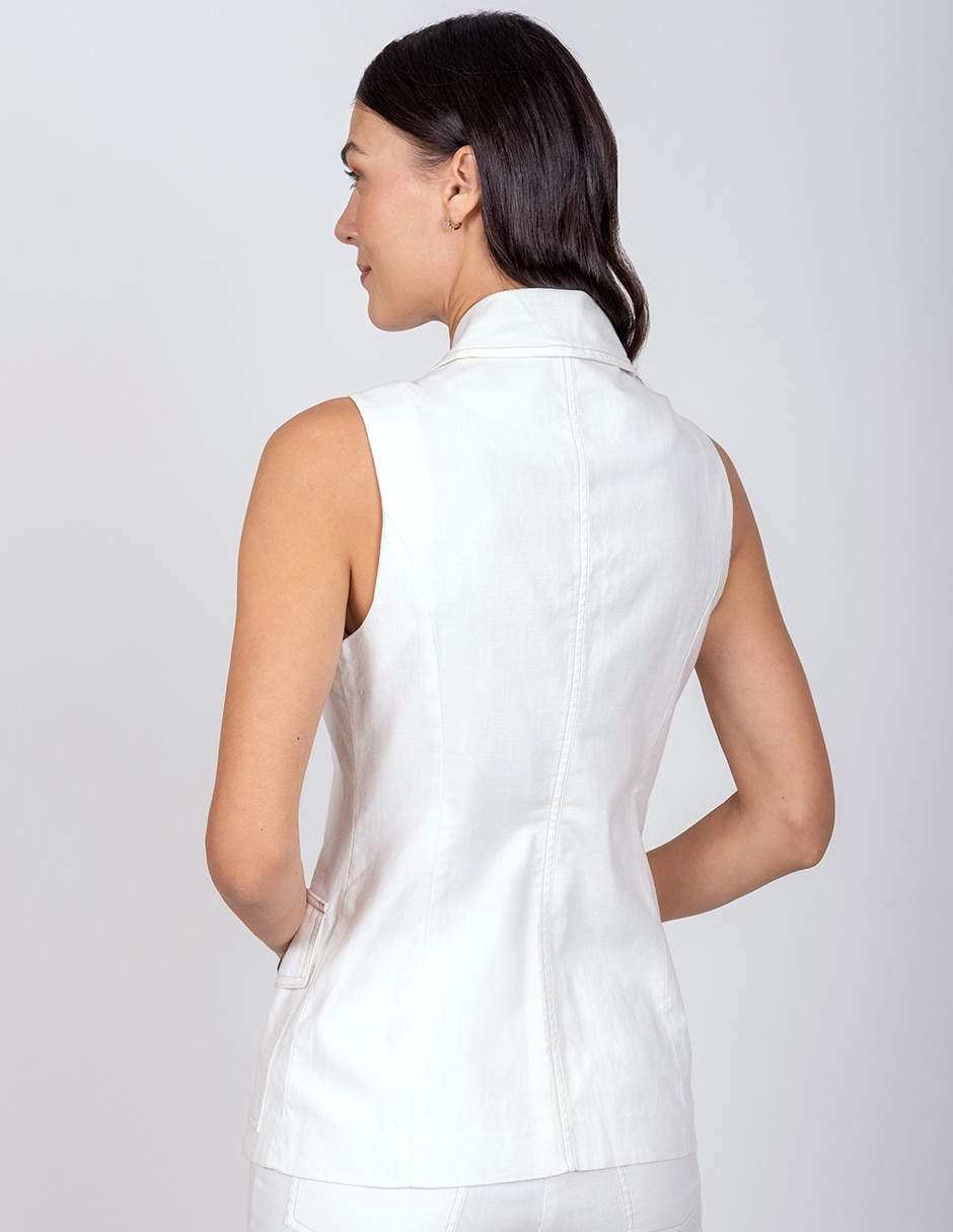 Chaleco de algodón para mujer 4