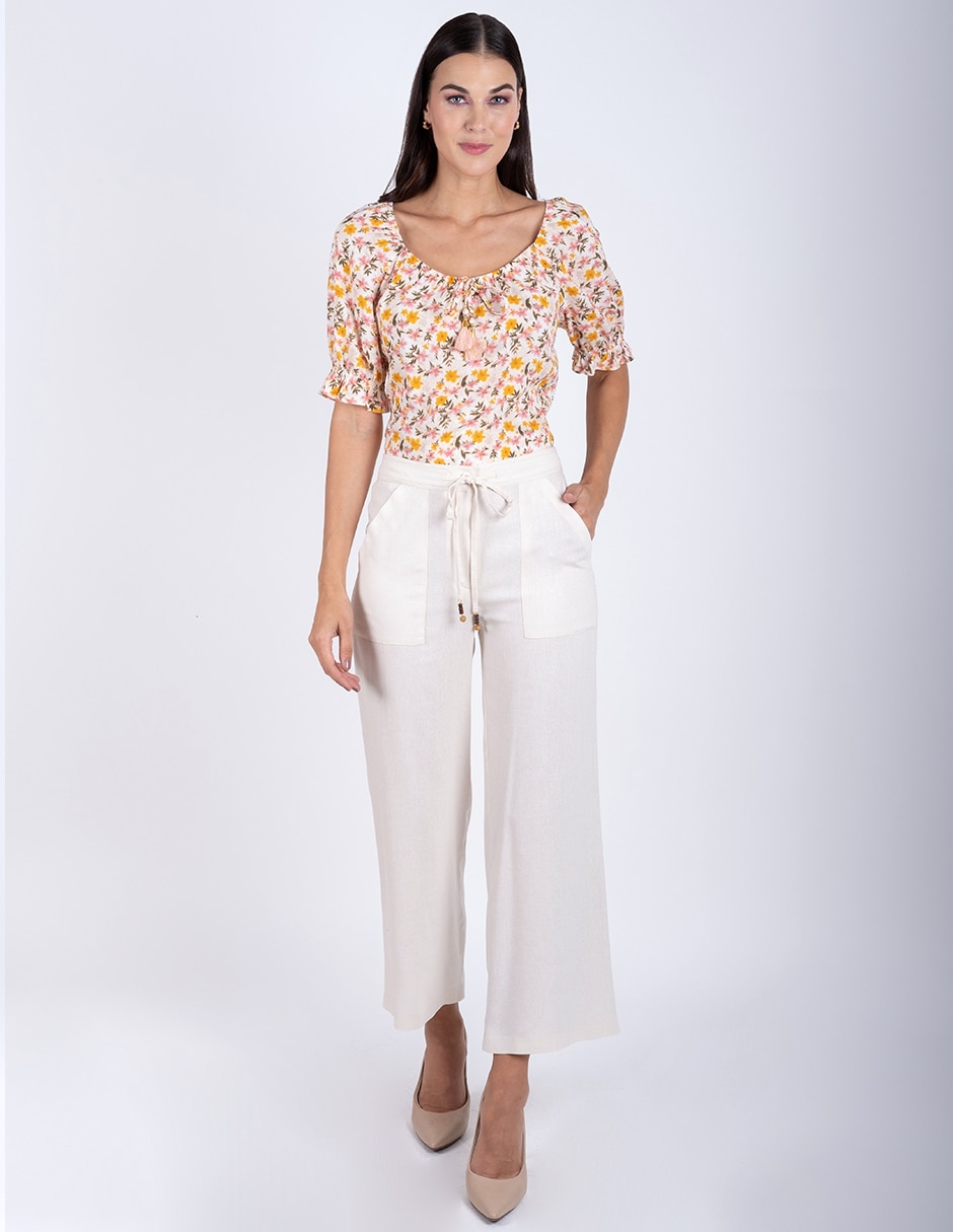 Pantalón amplio para mujer 2