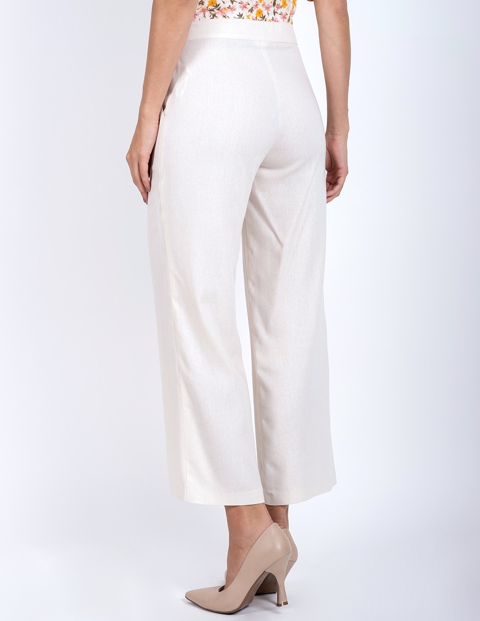 Pantalón amplio para mujer 4