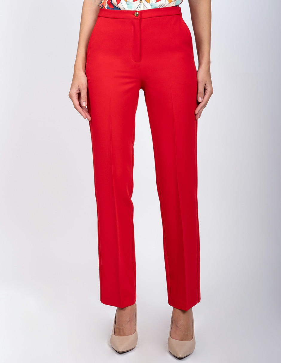 Pantalón straight para mujer