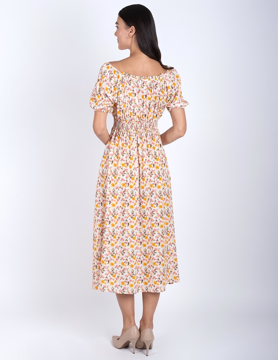 Vestido midi casual para mujer 4