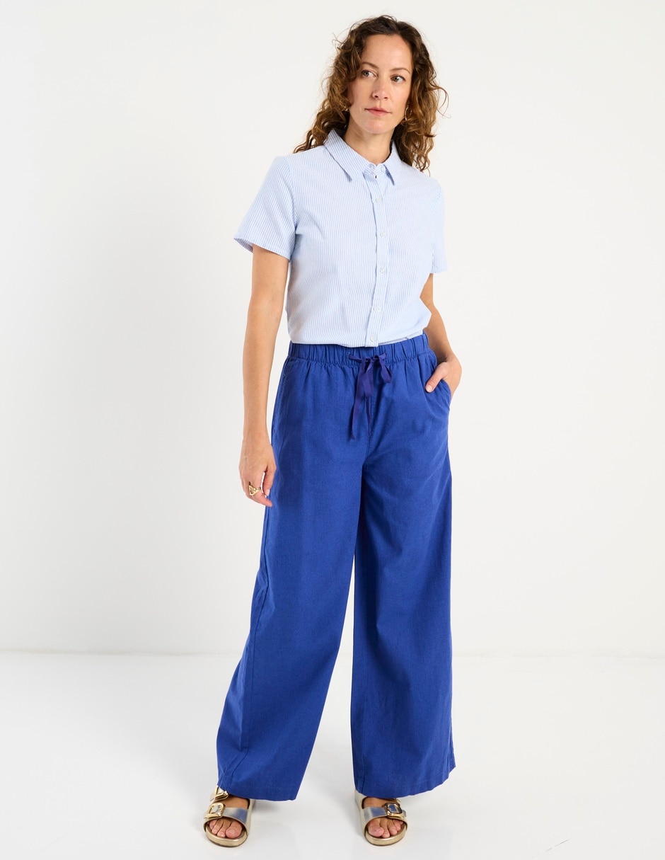 Pantalón relaxed amplio para mujer 2