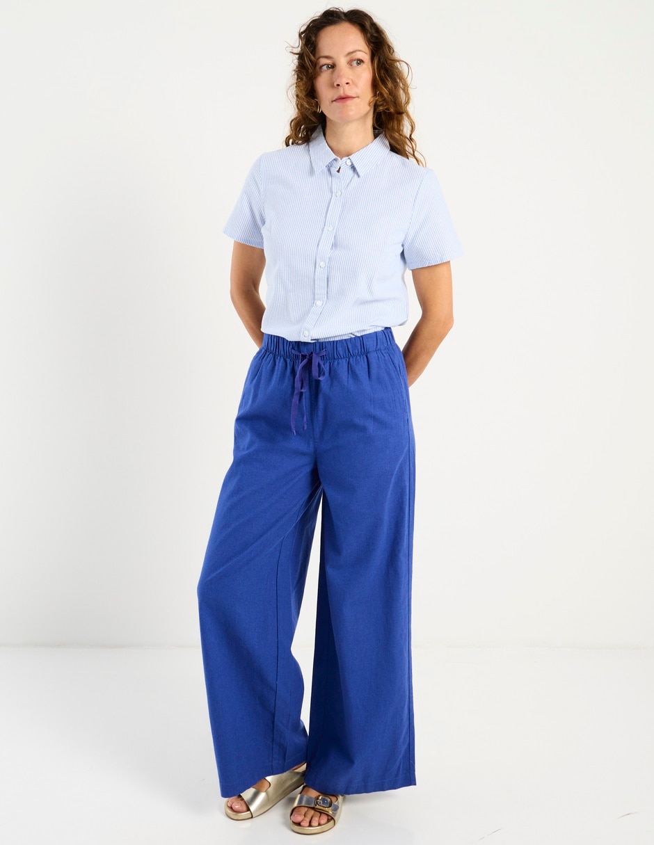 Pantalón relaxed amplio para mujer 3