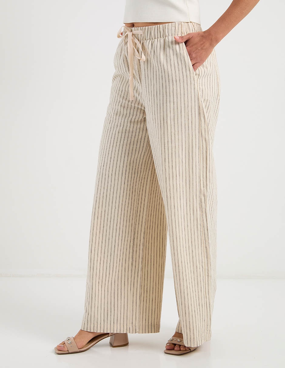 Pantalón relaxed flare para mujer 5
