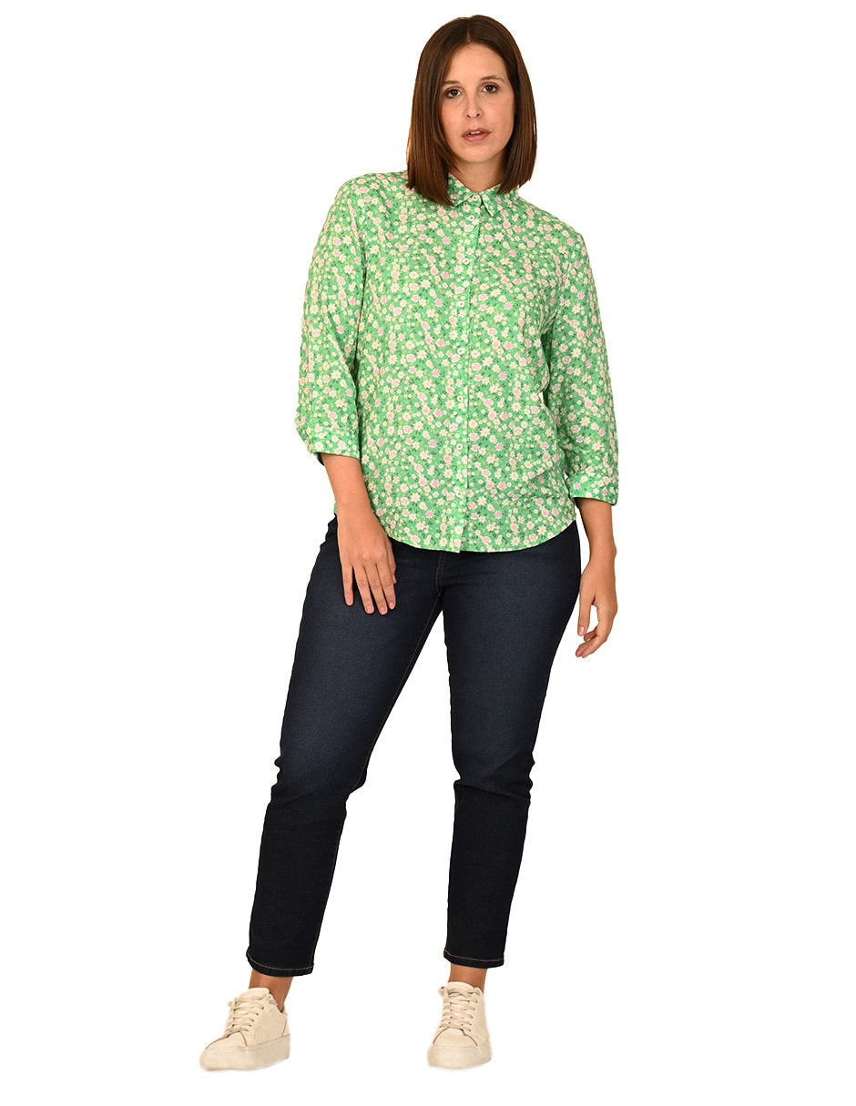 Blusa manga 3/4 para mujer 2