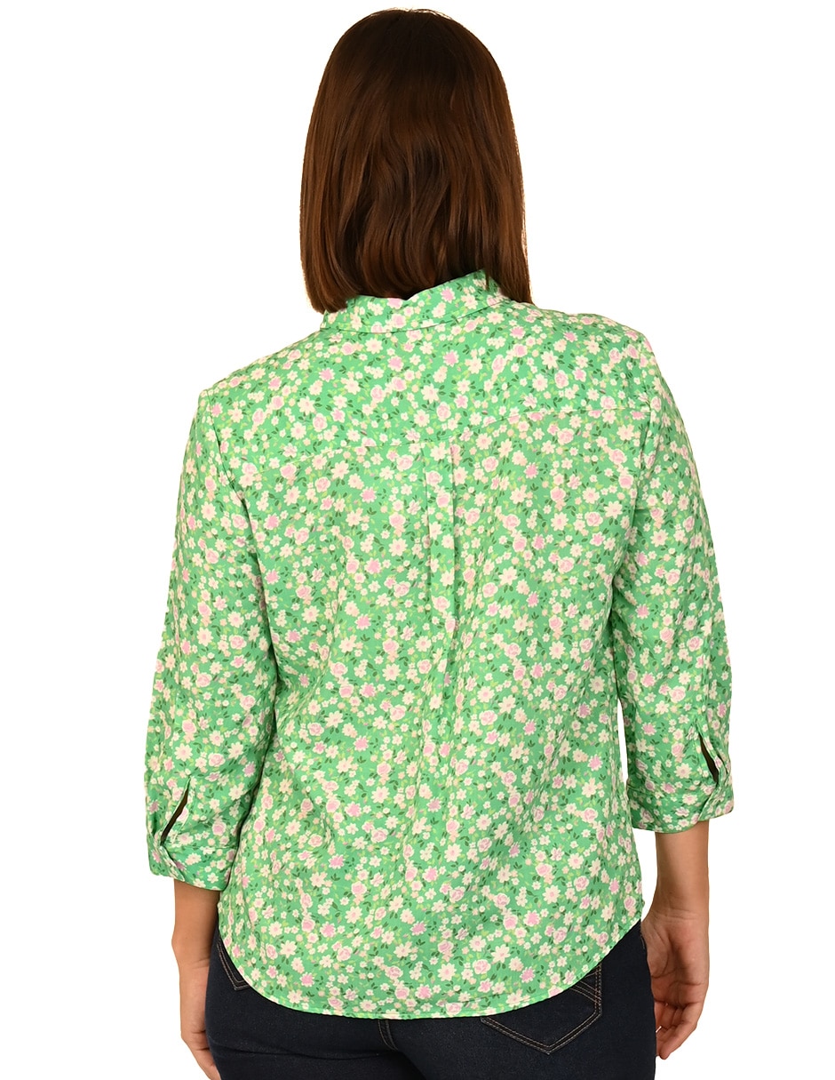Blusa manga 3/4 para mujer 3