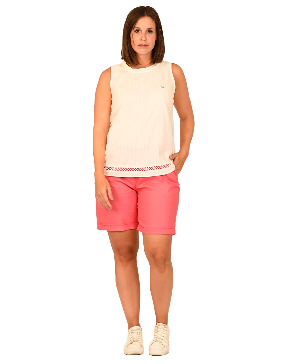 Blusa sin manga para mujer 2