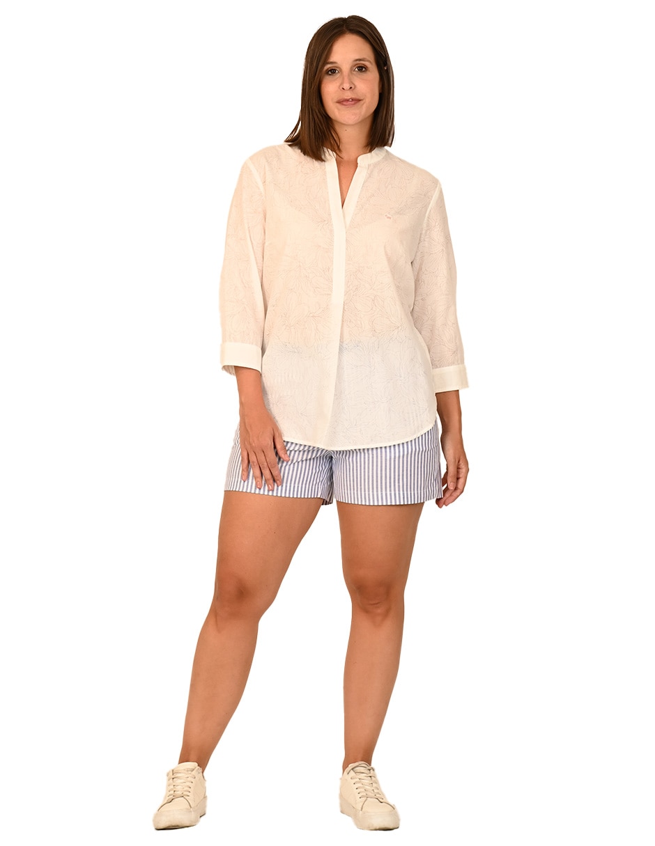 Blusa manga 3/4 para mujer 2