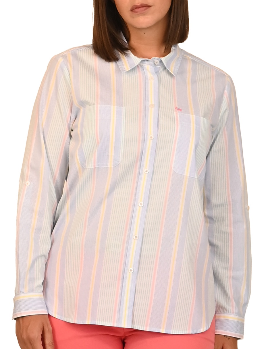 Blusa manga larga para mujer 4