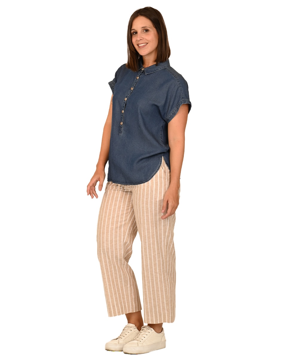 Blusa manga corta para mujer 2