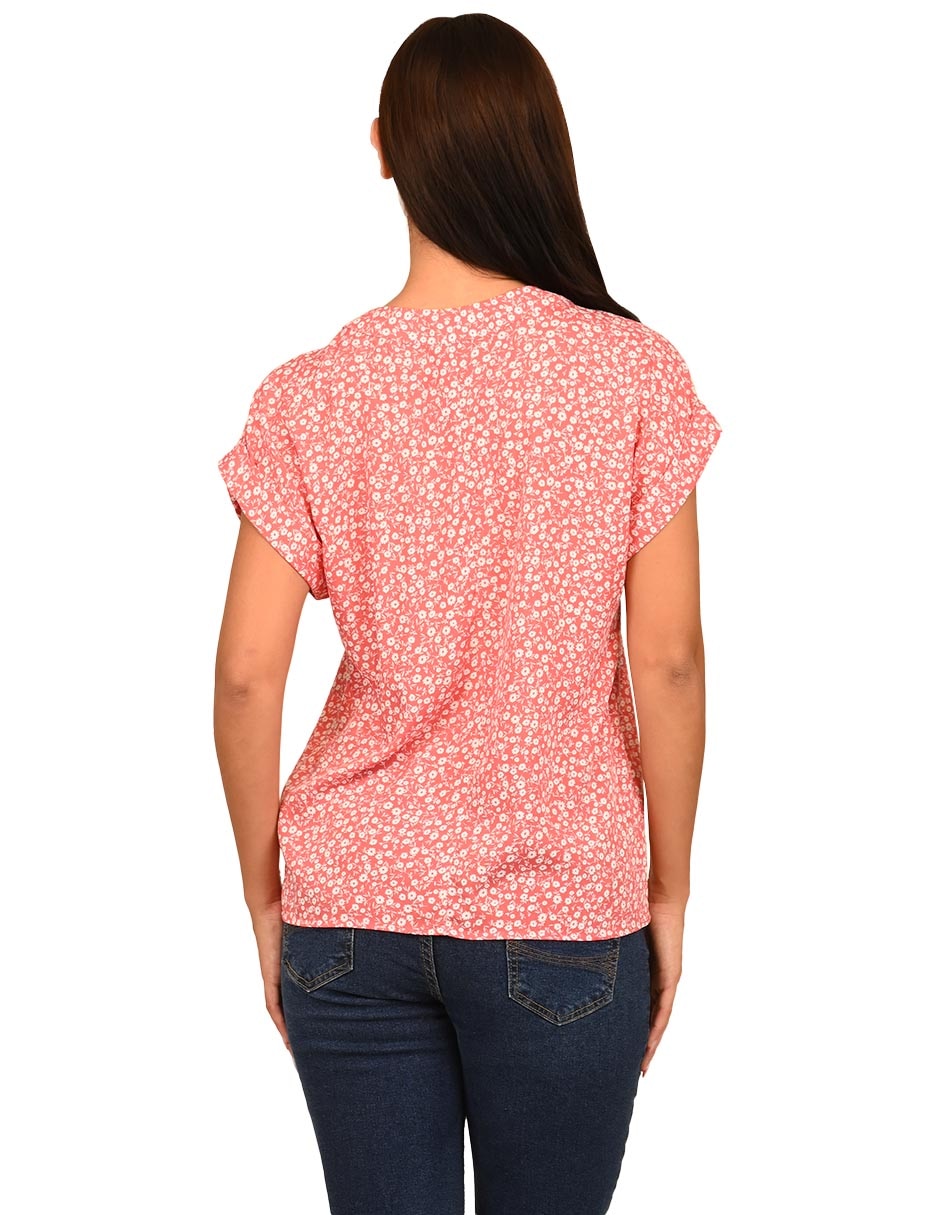 Blusa manga corta para mujer 3