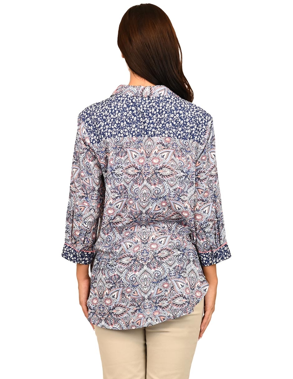 Blusa manga 3/4 para mujer 3