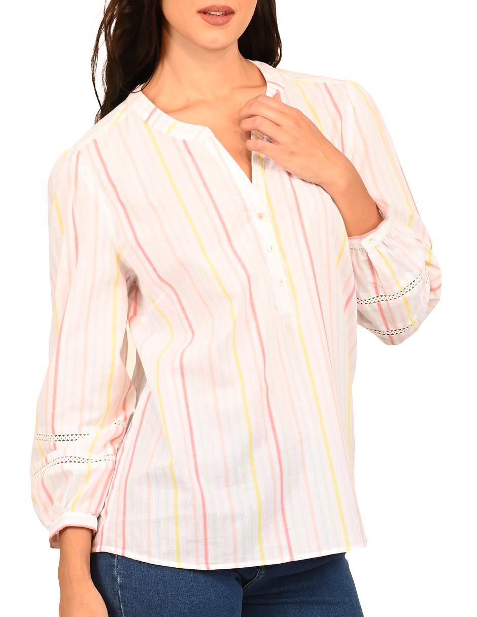 Blusa manga 3/4 para mujer 4
