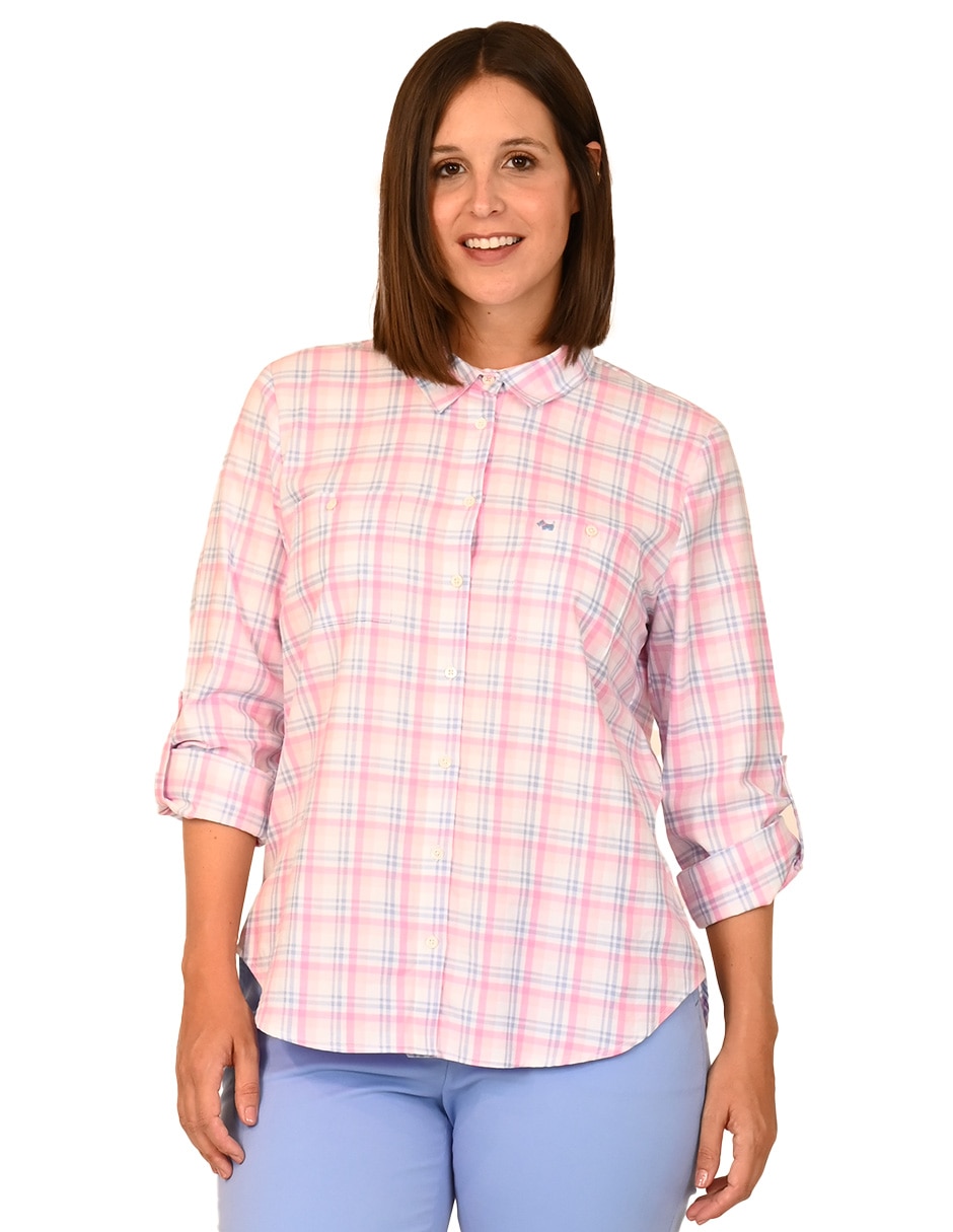 Blusa manga larga para mujer