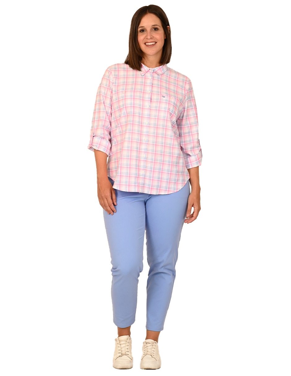 Blusa manga larga para mujer 4